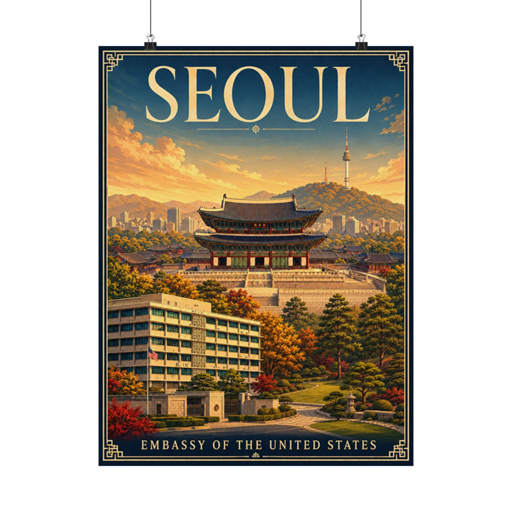Seoul Embassy Poster