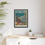 Tokyo Embassy Wrapped Canvas Framed