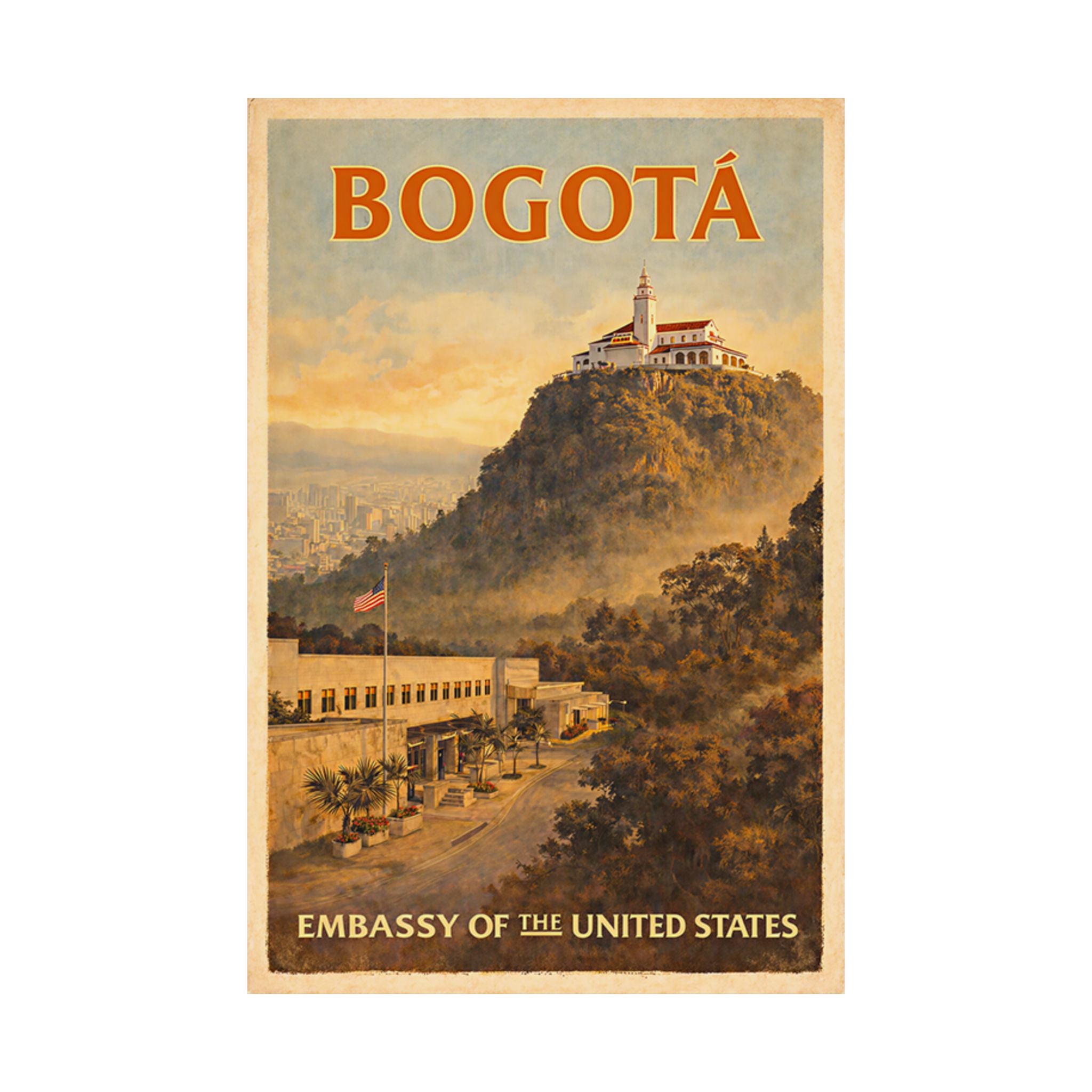 Bogotá Embassy Poster