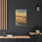 Tunis Embassy Wrapped Canvas