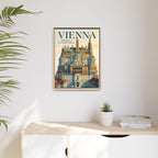 Vienna Embassy Wrapped Canvas Framed