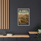 Kabul Embassy Wrapped Canvas Framed