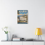 Algiers Embassy Wrapped Canvas