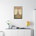 Paris Embassy Wrapped Canvas