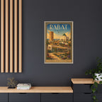 Rabat Embassy Wrapped Canvas Framed