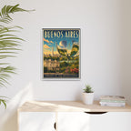 Buenos Aires Embassy Wrapped Canvas Framed