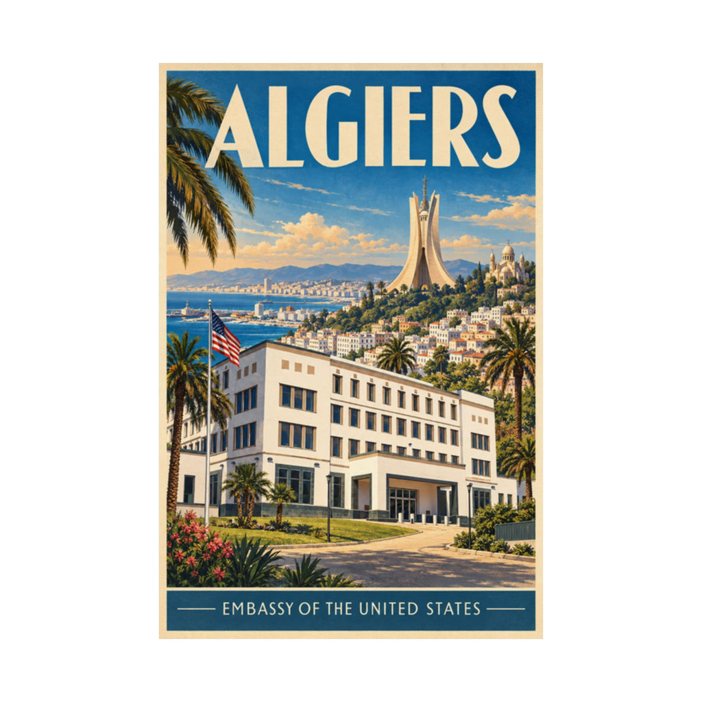 Algiers Embassy Poster