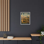 Kabul Embassy Wrapped Canvas Framed