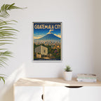 Guatemala City Embassy Wrapped Canvas Framed