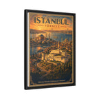 Istanbul Consulate General Wrapped Canvas Framed