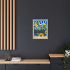 Kyiv Embassy Wrapped Canvas Framed