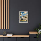 Algiers Embassy Wrapped Canvas Framed