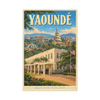 Yaoundé Embassy Wrapped Canvas