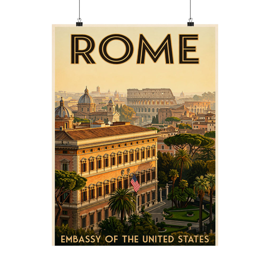 Rome Embassy Poster