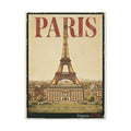 Paris Embassy Wrapped Canvas