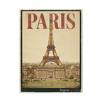 Paris Embassy Wrapped Canvas