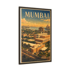 Mumbai Consulate General Wrapped Canvas Framed