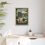 Hanoi Embassy Wrapped Canvas Framed