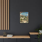 Managua Embassy Wrapped Canvas Framed