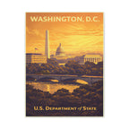 Washington D.C. Department of State Wrapped Canvas