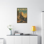 Madrid Embassy Wrapped Canvas