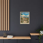 Kuala Lumpur Embassy Wrapped Canvas Framed