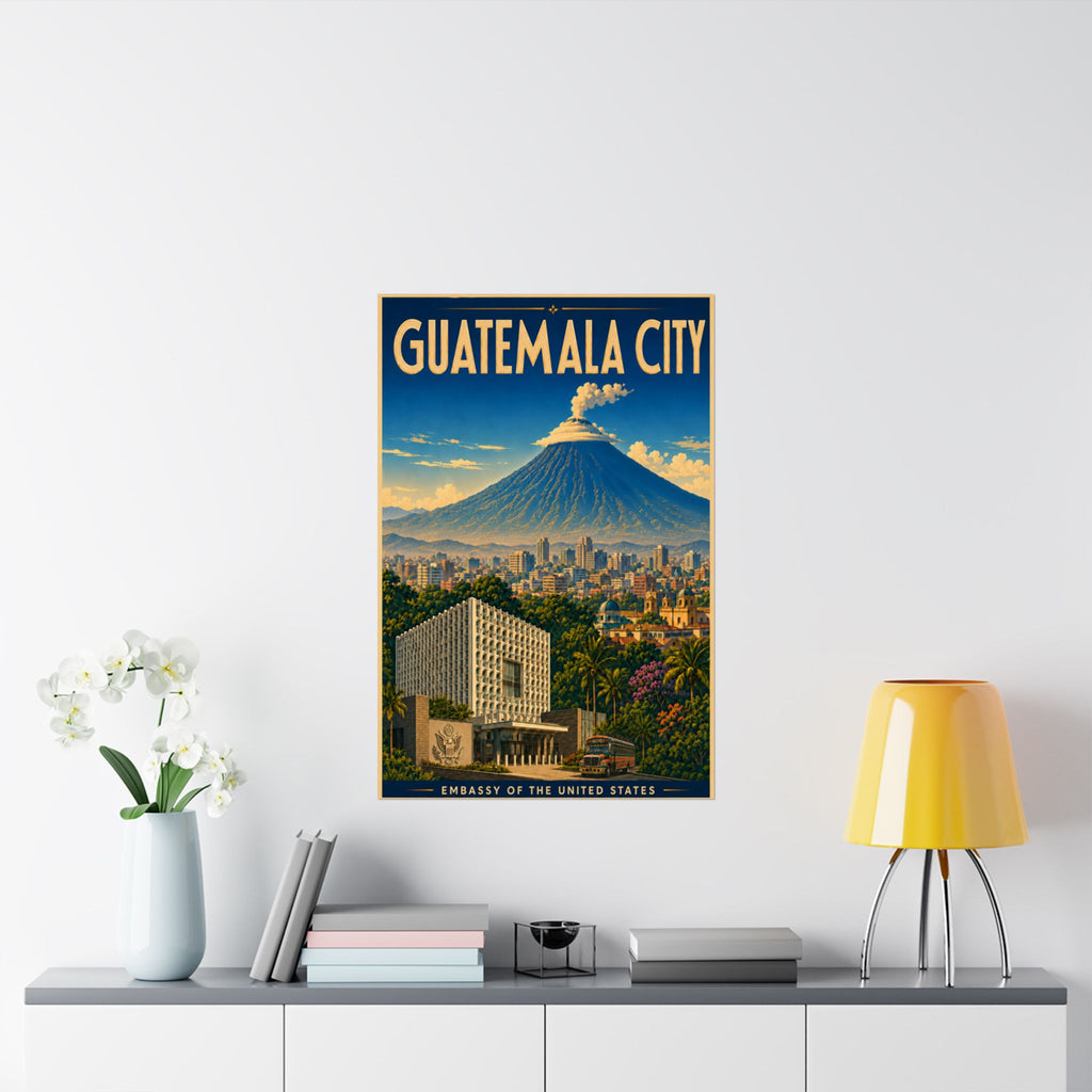 Guatemala City Embassy Poster