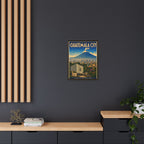 Guatemala City Embassy Wrapped Canvas Framed