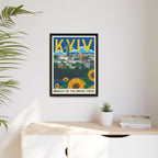 Kyiv Embassy Wrapped Canvas Framed