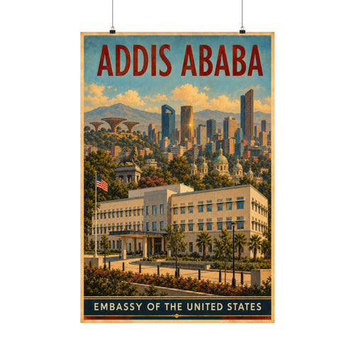 Addis Ababa Embassy Poster