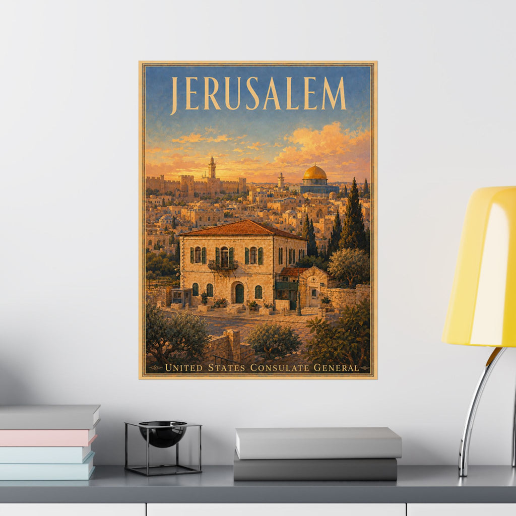 Jerusalem Consulate General Poster