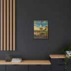 Buenos Aires Embassy Wrapped Canvas Framed