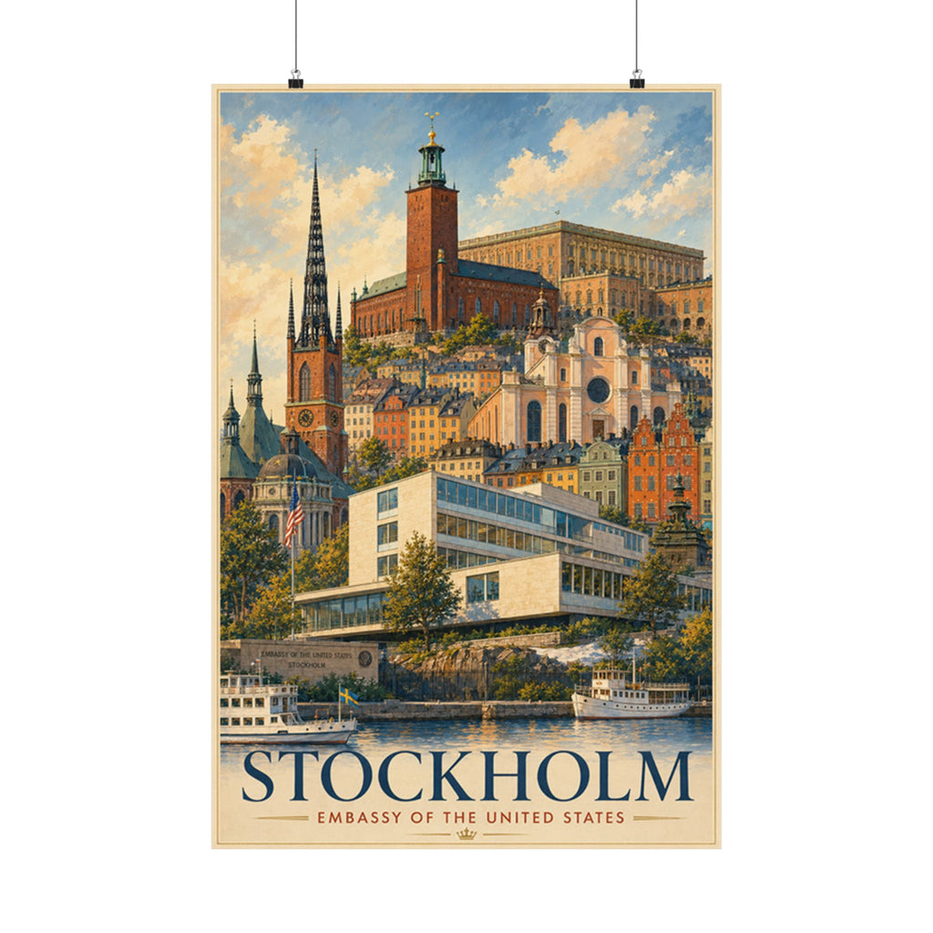 Stockholm Embassy Poster