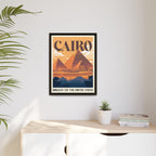 Cairo Embassy Wrapped Canvas Framed