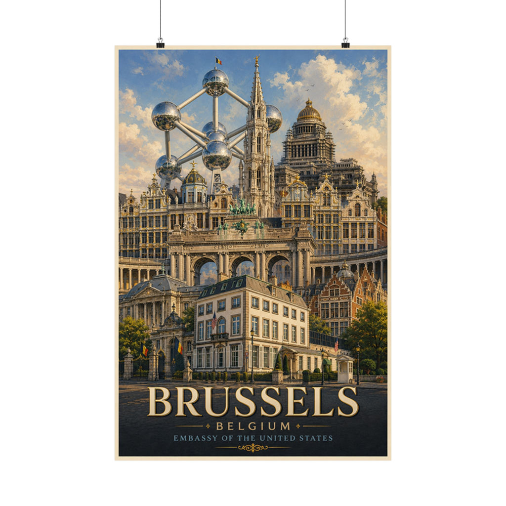 Brussels Embassy Poster