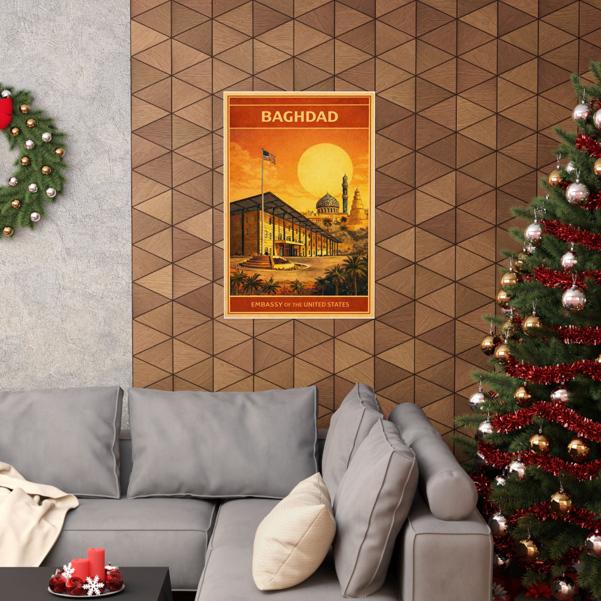 Baghdad Embassy Poster