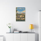 Tashkent Embassy Wrapped Canvas