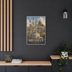Brussels Embassy Wrapped Canvas