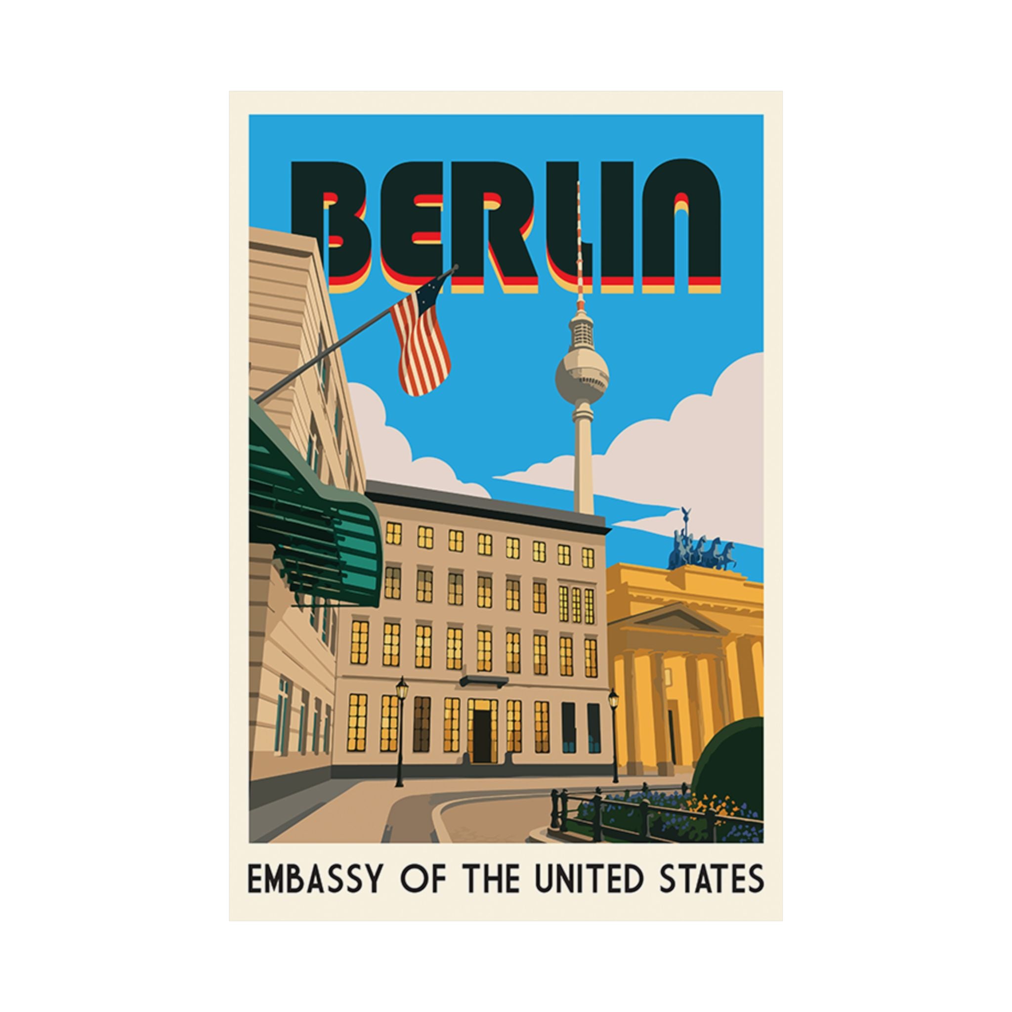 Berlin Embassy Poster