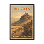 Bogotá Embassy Wrapped Canvas Framed