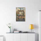 Copenhagen Embassy Wrapped Canvas