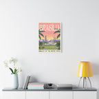 Brasília Embassy Wrapped Canvas