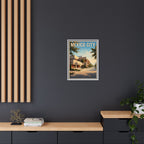 Mexico City Embassy Wrapped Canvas Framed