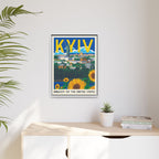 Kyiv Embassy Wrapped Canvas Framed