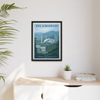 Islamabad Embassy Wrapped Canvas Framed