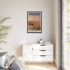 Amman Embassy Wrapped Canvas Framed