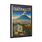 Guatemala City Embassy Wrapped Canvas Framed