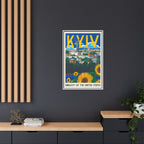 Kyiv Embassy Wrapped Canvas Framed
