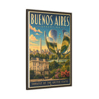 Buenos Aires Embassy Wrapped Canvas Framed