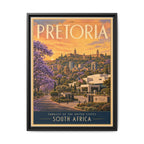 Pretoria Embassy Wrapped Canvas Framed